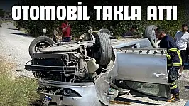 Otomobil Takla Attı: Yaralılar Var