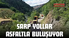 Sarp Yollar Asfaltla Buluşuyor