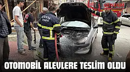 Seyir Halindeki Otomobil Alevlere Teslim Oldu