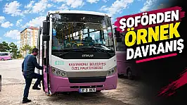 Şoförden Örnek Davranış