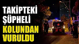 Takipteki Şüpheli Kolundan Vuruldu