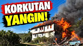 Taşköprü'de Korkutan Yangın!