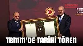TBMM'de Tarihi Tören