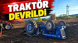 Traktör Devrildi