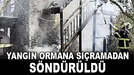 Yangın Ormana Sıçramadan Söndürüldü