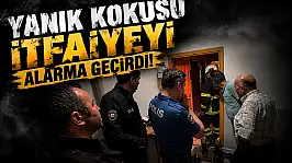 Yanık Kokusu İtfaiyeyi Alarma Geçirdi!