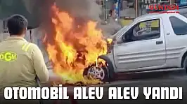 Yıllarca Para Biriktirdi, Satın Aldığı Araç Alev Alev Yandı