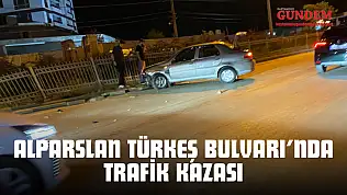 Alparslan Türkeş Bulvarı'nda Trafik Kazası