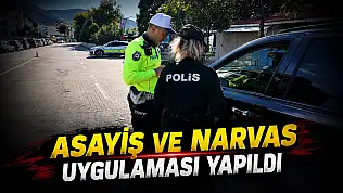 Asayiş Ve Narvas Uygulaması Yapıldı