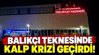 Balıkçı Teknesinde Kalp Krizi Geçirdi!