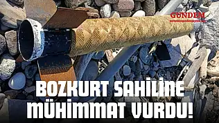 Bozkurt Sahiline Mühimmat Vurdu!