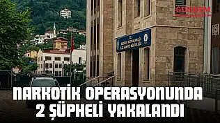 Bozkurt'ta Narkotik Operasyonunda 2 Şüpheli Yakalandı
