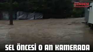 Cide'de Sel Öncesi O An Kamerada