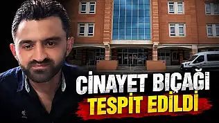 Cinayet Bıçağı Tespit Edildi