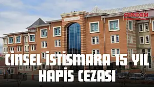 Cinsel İstismara 15 Yıl Hapis Cezası