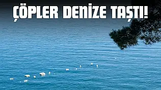 Çöpler Denize Taştı!