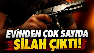 Evinden Çok Sayıda Silah Çıktı!