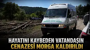 Hayatını Kaybeden Vatandaşın Cenazesi Morga Kaldırıldı