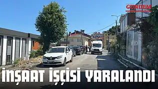 İnebolu'da İnşaat İşçisi Yaralandı