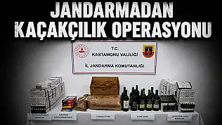 Jandarmadan Kaçakçılık Operasyonu