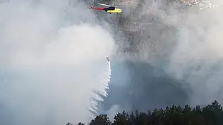 Yangına Müdahale Sürüyor