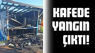 Kastamonu'da Kafede Yangın Çıktı!