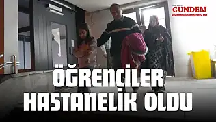 Öğrenciler Hastanelik Oldu