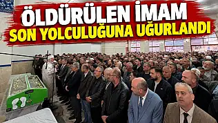 Öldürülen İmam Son Yolculuğuna Uğurlandı