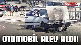 Otomobil Alev Aldı!