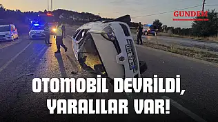 Otomobil Devrildi, Yaralılar Var!