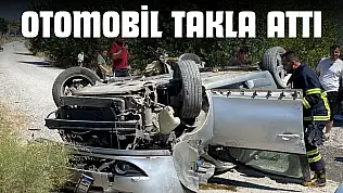 Otomobil Takla Attı: Yaralılar Var