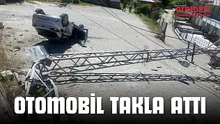Otomobil Takla Attı