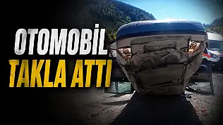 Otomobil Takla Attı