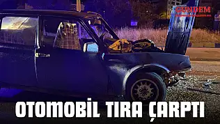 Otomobil Tıra Çarptı: 5 Yaralı