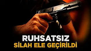 Ruhsatsız Silah Ele Geçirildi!
