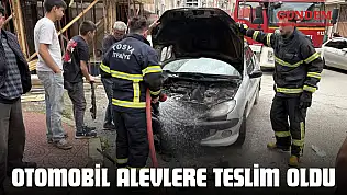 Seyir Halindeki Otomobil Alevlere Teslim Oldu