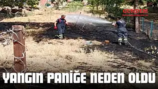 Taşköprü'de Yangın Çıktı