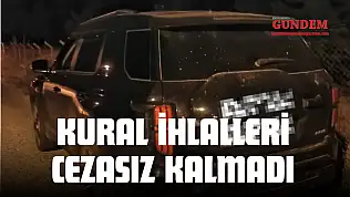 Trafik Kurallarını İhlal Edenlere Para Cezası