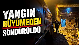 Yangın Büyümeden Söndürüldü