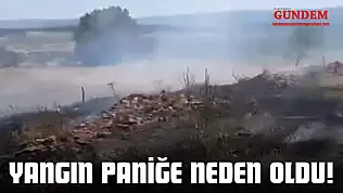 Yangın Paniğe Neden Oldu!