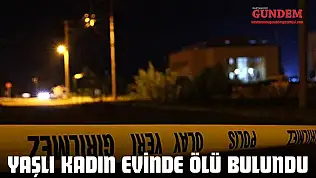 Yaşlı Kadın Evinde Ölü Bulundu