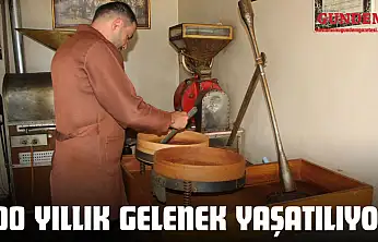 100 Yıllık Gelenek Yaşatılıyor