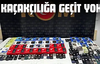 102 Adet Gümrük Kaçağı Cep Telefonu Ele Geçirildi