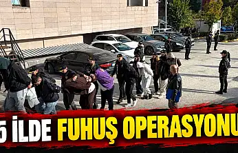 5 İlde Fuhuş Operasyonu