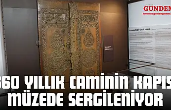 660 Yıllık Caminin Kapısı Müzede Sergileniyor
