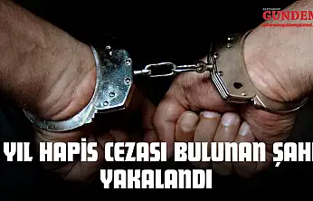 9 Yıl Hapis Cezası Bulunan Şahıs Yakalandı