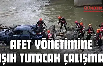 Afet Yönetimine Işık Tutacak Çalışma