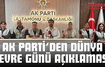 AK Parti'den Dünya Çevre Günü Açıklaması