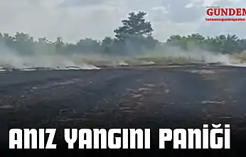 Anız Yangını Paniği