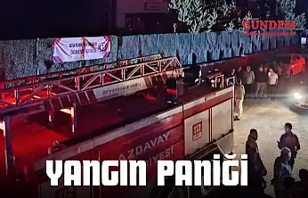 Apartmanda Yangın Paniği